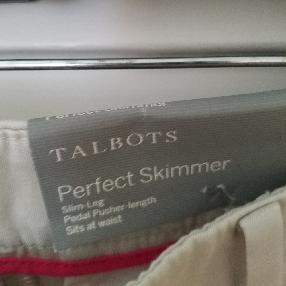 Talbots Beige Capris - Picture 3 of 5